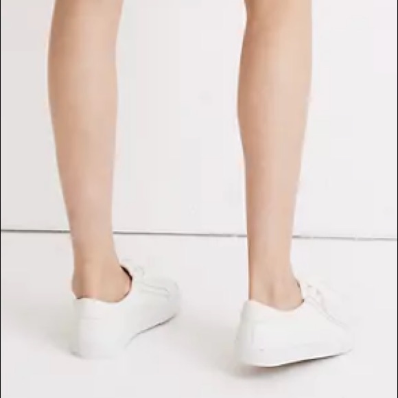 Madewell Sidewalk Low Top Sneakers in Leather - Picture 5 of 16